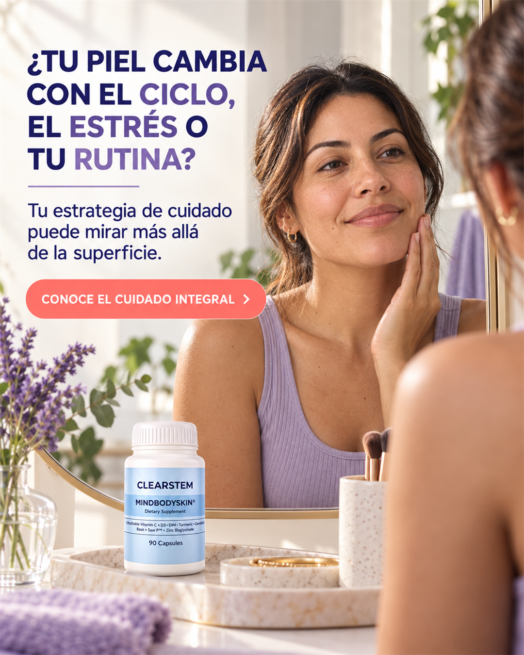 CLEARSTEM MINDBODYSKIN 90 CAPSULES